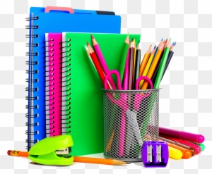 Back To School Supplies Clip Art Transparent Png Clipart Images Free Download Clipartmax