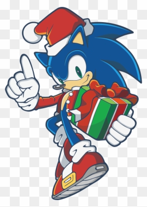 Wallpaper 007 Sonic 01 Pc Sonic Christmas Png Free Transparent Png Clipart Images Download
