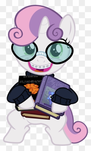 Bookworm Sweetie Belle By Magister39 On Deviantart - Link And Sweetie Belle