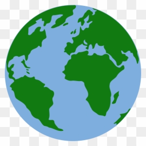Low Detail Globe - Earth Clipart Png