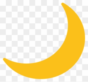 Moon Emoji Clipart - Crescent Moon Emoji Png - Free Transparent PNG ...