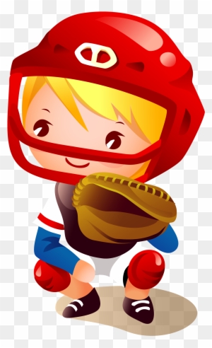 Baseball Child Euclidean Vector - Kid Cartoon Png Downlode - Free ...