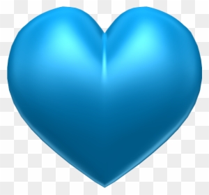 Hearts ‿ ⁀♡♥♡ - Corazon Celeste .png - Free Transparent PNG Clipart ...