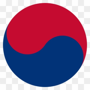 Korean Taegeuk Symbol - Korean Flag Yin Yang - Free Transparent PNG ...