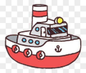 toy boat clipart black