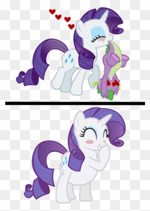 Rarity Eats Spike By Rarityvore - Rarity I Spike - Free