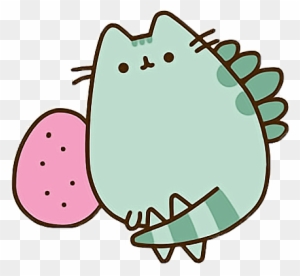 pusheen cat dinosaur