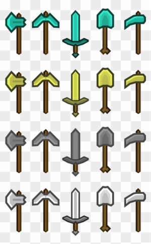 Swords Printables Minecraft Axe Vs Sword Free Transparent Png Clipart Images Download