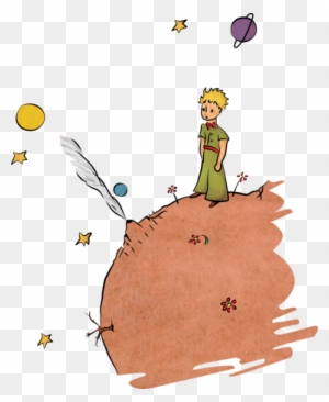 Little Prince And Rose Wall Sticker - Le Petit Prince Little Prince ...