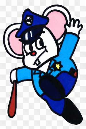 Police Mouse Mappy Is Here To Bring Justice To Bunkum Figurine Free Transparent Png Clipart Images Download