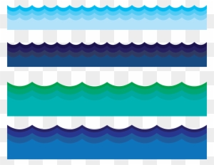 ocean wave border template
