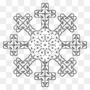 cartoon snowflake clipart background