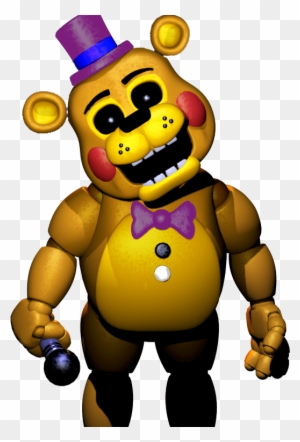 Toy Fredbear - One Night At Springtrap's 2 - Free Transparent PNG ...