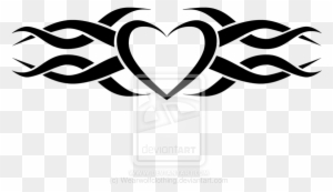 tribal heart tattoos designs for men