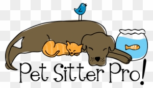 pet sitter clipart