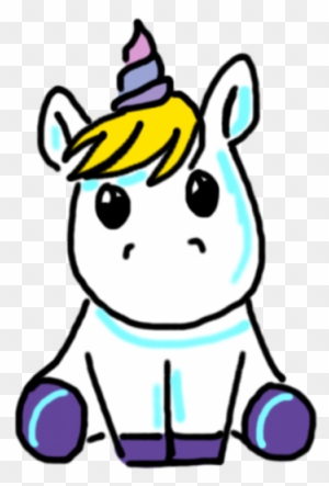 Unicorn Sit By Hanjorafael - Unicorns Sitting Png Transparent - Free ...