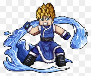 Minecraft Avatar Water Bender Solace By Goldsolace Minecraft Skin Water Bender Free Transparent Png Clipart Images Download - roblox avatar water bending