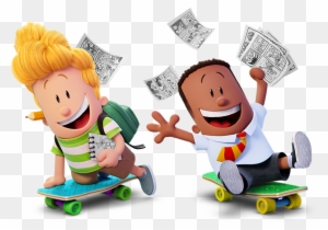 Really Your Cartoon Very Funny Captain Underpants Movie Characters Free Transparent Png Clipart Images Download - the family gaming team roblox captain underpants