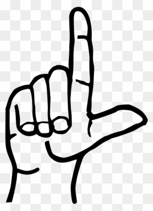 L - L In Sign Language - Free Transparent PNG Clipart Images Download