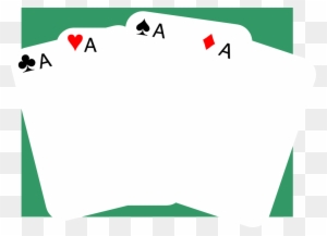 free playing card clipart borders hazard