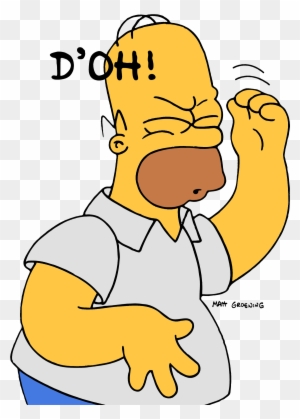 Thanks For The Catch - Homer Simpson Doh Sound - Free Transparent PNG ...