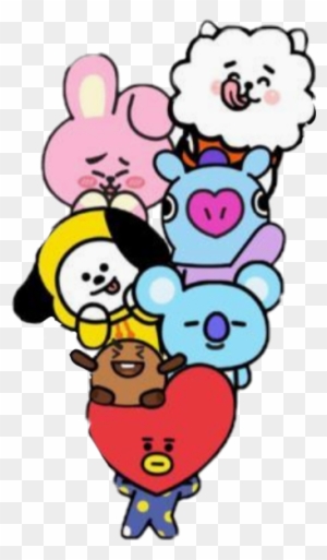 Sticker Bts - Bt21 - Bt21 Suga Png - Free Transparent PNG Clipart ...