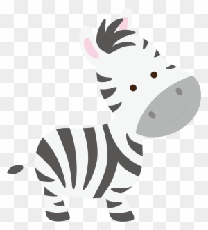 Cute Cartoon Zebra - Free Transparent PNG Clipart Images Download