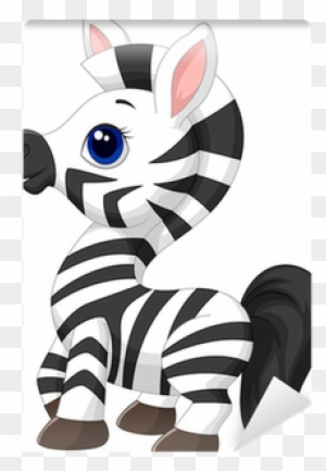 Cute Cartoon Zebra - Free Transparent PNG Clipart Images Download