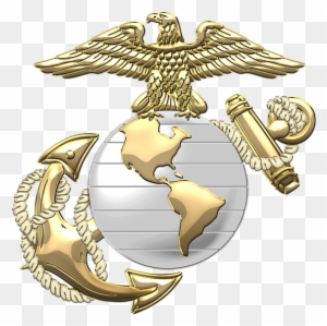 Marine Corps Eagle Globe And Anchor - Eagle Globe And Anchor Logo Transparent