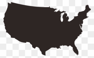 Us Outline United States Outline Svg Free Transparent Png Clipart Images Download