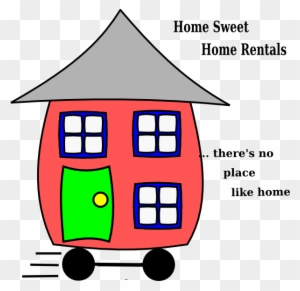 simple house front clipart