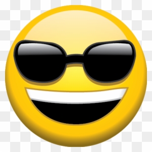 Cool Clipart Emoji - Sunglasses Emoji - Free Transparent PNG Clipart ...