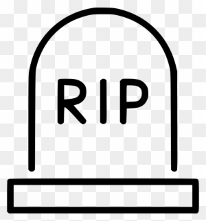 Death Funeral Grave Gravestone Graveyard Stone Rip Svg Png Icon Free  Download (#556219) 