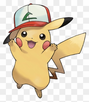 Ash - Pokemon Ash Hat Pikachu