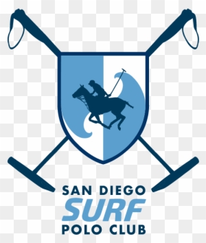 San Diego Surf Polo Club San Diego Surf Polo Club - Polo Pony Silhouette Throw Blanket