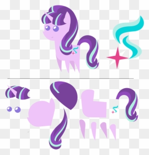 Pointy Ponies - Mlp Starlight Glimmer Color Guide - Free Transparent PNG  Clipart Images Download