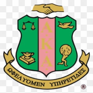 Aka Crest - Alpha Kappa Alpha Sorority Shield - Free Transparent PNG ...