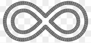 Greek Border Infinity Symbol - Circle - Free Transparent PNG Clipart ...