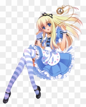 Render By Cartoonmodel2 On Deviantart - Alice's Adventures Alice In Wonderland Anime