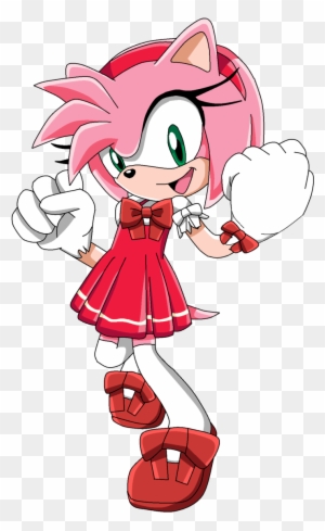 Sonic X Amy Rose Outfit Ep14 Artwork By Aquamimi123 - Amy Rose With A ...