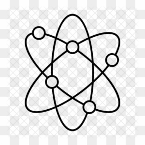 Atom Icon - Energy Symbol