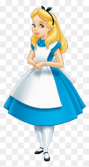 Alice In Wonderland Clipart Vector - Alice Adventures In Wonderland Alice