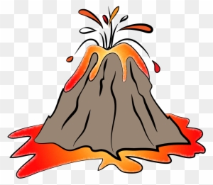 free clipart volcano eruption pictures