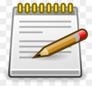 auto indent notepad clipart