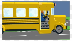 The Door Of The Bus Opens School Bus Open Door Free Transparent Png Clipart Images Download