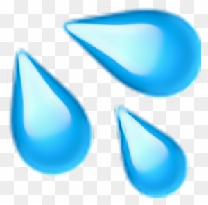 Tears Cry Crying Lagrimas Llanto Emoticon Emoji Crybaby - Water Drop 