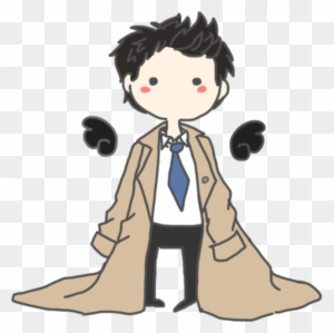 He's The One That Gripped You Tight And Raised You - Castiel Fan Art Transparent