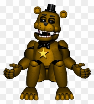 Rockstar Golden Freddy By Thegreenbear87 - Fnaf Rockstar Golden Freddy