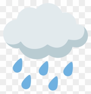 Cloud Rain Sky Wikimedia Commons Clip Art - Rain Cloud Emoji Png - Free ...