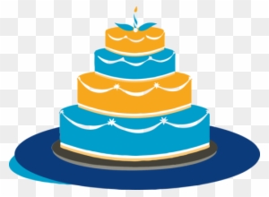 Delicious birthday cake isolated on white Stock Photo - Alamy